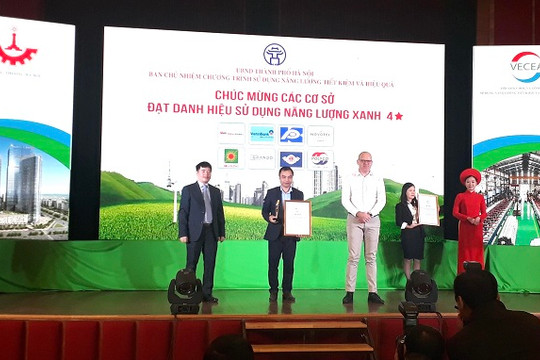 MM Mega Market Thăng Long đạt danh hiệu Năng lượng xanh Hà Nội 2019