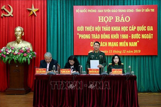 "Phong trào Đồng khởi 1960 - Bước ngoặt của cách mạng miền Nam"