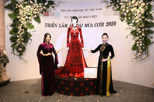 Độc đáo triển lãm “Áo dài mùa cưới 2020” tại Hà Nội