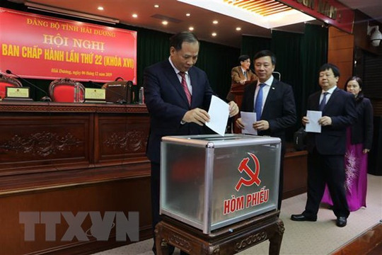 Hải Dương được bầu bổ sung một Phó Chủ tịch UBND tỉnh