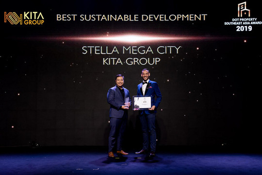 Stella Mega City định vị chất lượng với cú đúp Giải thưởng bất động sản Đông Nam Á