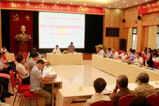 HĐND quận Hoàn Kiếm: Sẽ giám sát các vấn đề cử tri quan tâm, bức xúc
