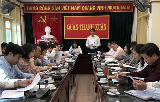 Quận Thanh Xuân tích cực chuẩn bị cho đại hội đảng các cấp