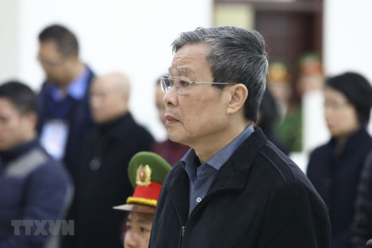 Bị cáo Nguyễn Bắc Son bị tuyên phạt mức án tù chung thân