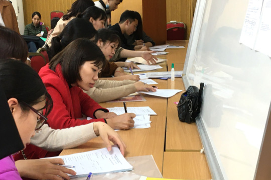 Hà Nội bắt đầu nhận Phiếu đăng ký dự tuyển giáo viên