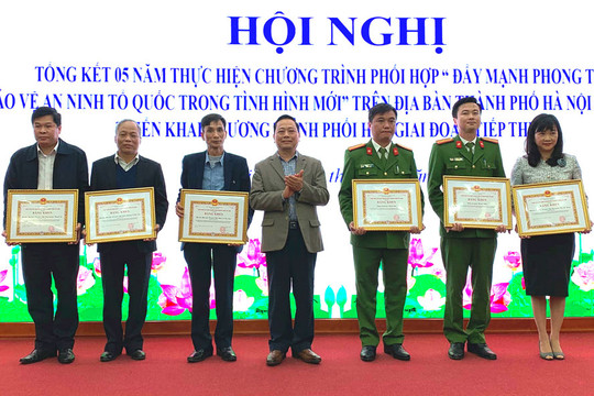 Hà Nội có 290 mô hình, chuyên đề toàn dân bảo vệ an ninh Tổ quốc