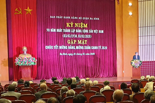Quận Ba Đình kỷ niệm 90 năm Ngày thành lập Đảng Cộng sản Việt Nam