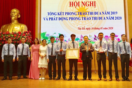 Quận Hoàng Mai, Tây Hồ phát động thi đua năm 2020