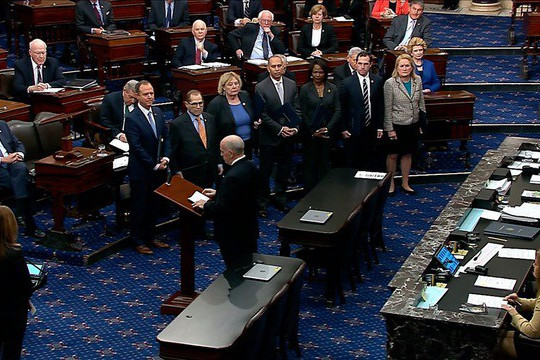 Thượng viện Mỹ bắt đầu mở phiên tòa xét xử luận tội ông Trump