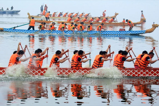 Hoãn Lễ hội Bơi chải thuyền rồng Hà Nội mở rộng mùa xuân năm 2020