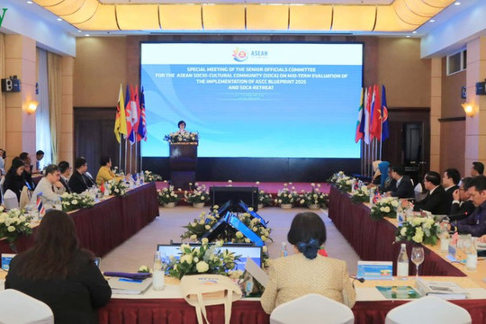 Khai mạc Hội nghị quan chức cấp cao ASEAN phụ trách Cộng đồng Văn hóa - Xã hội