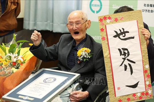 Cụ ông cao tuổi nhất thế giới qua đời ở tuổi 112