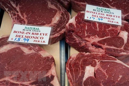 Trung Quốc tiếp tục nới lỏng quy định nhập khẩu thịt bò Mỹ