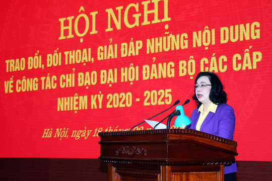 Hà Nội dành 1 tháng lấy ý kiến nhân dân góp ý Dự thảo Báo cáo chính trị