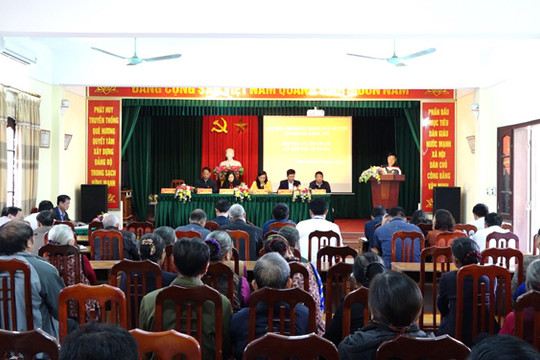HĐND huyện Thanh Oai: Nâng chất lượng hoạt động tiếp công dân