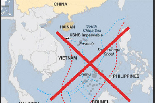 Việt Nam không công nhận “đường 9 đoạn” của Trung Quốc tại Biển Đông