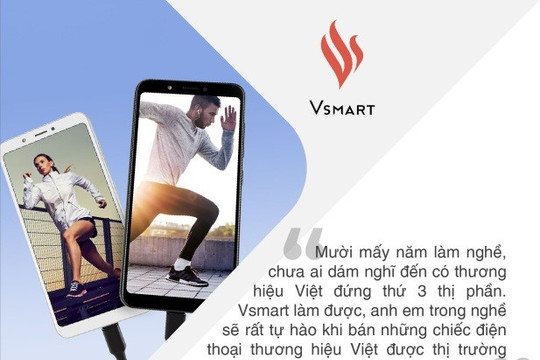 “Chưa ai dám nghĩ có ngày thương hiệu Việt đứng thứ 3 thị trường smartphone”