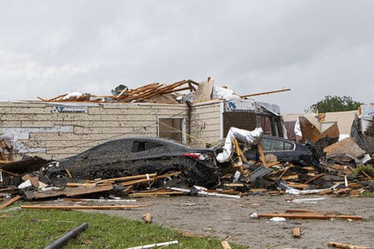 Mỹ: Lốc xoáy tại bang Mississippi làm nhiều người thiệt mạng