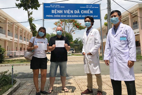 Việt Nam điều trị khỏi Covid-19 cho thêm 3 bệnh nhân nước ngoài