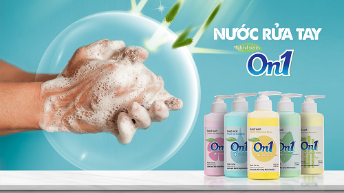 Lixco ra mắt sản phẩm nước rửa tay On1 ngăn ngừa vi khuẩn