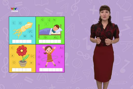 Dạy tiếng Việt trên truyền hình cho học sinh lớp 1