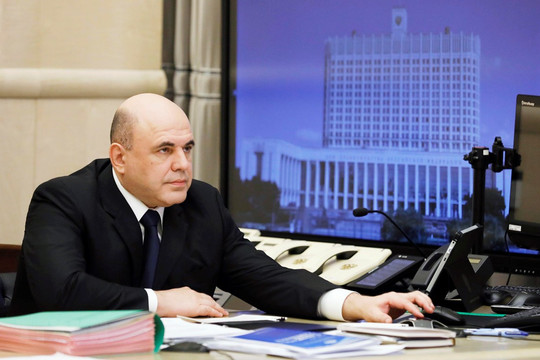 Thủ tướng Nga Mikhail Mishustin quay trở lại điều hành chính phủ