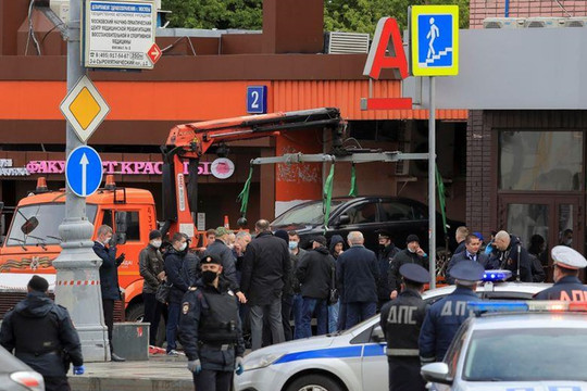 Đối tượng bắt cóc con tin, dọa gây nổ ngân hàng ở Mátxcơva đã bị bắt
