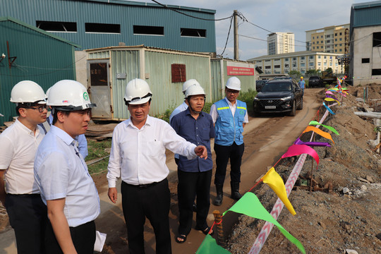 Tăng tốc tiến độ các dự án giao thông trọng điểm của Hà Nội