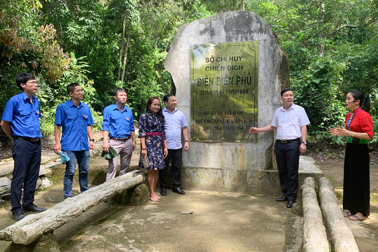 Báo Hànộimới tham gia ''Hành trình về nguồn'' năm 2020 tại tỉnh Điện Biên
