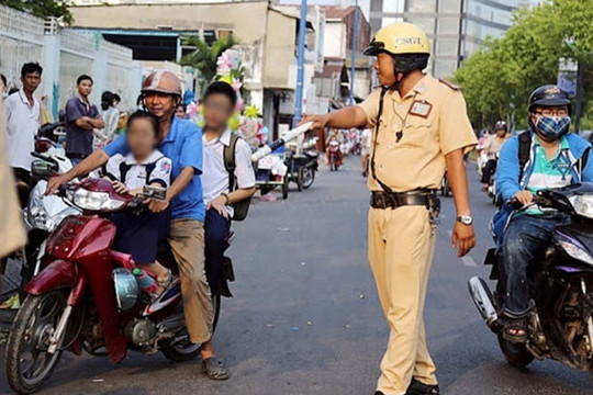 Tai nạn giao thông tại thành phố Hồ Chí Minh giảm cả 3 tiêu chí