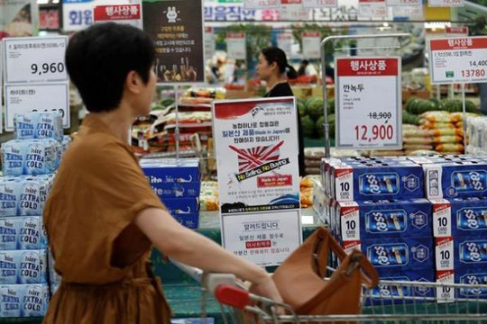 Căng thẳng thương mại Nhật - Hàn lại ''nóng''