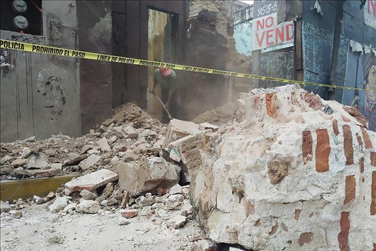 Động đất ở Mexico đã khiến 5 người thiệt mạng, trên 30 người bị thương