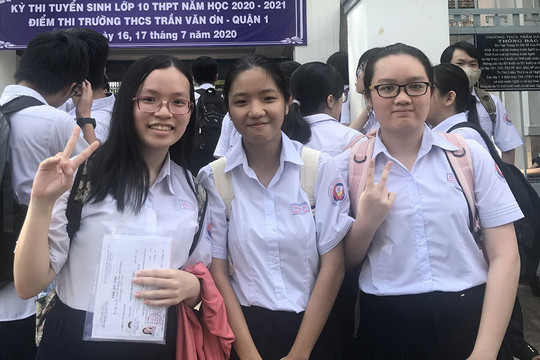 Thành phố Hồ Chí Minh: Đề thi tiếng Anh vào lớp 10 không quá khó