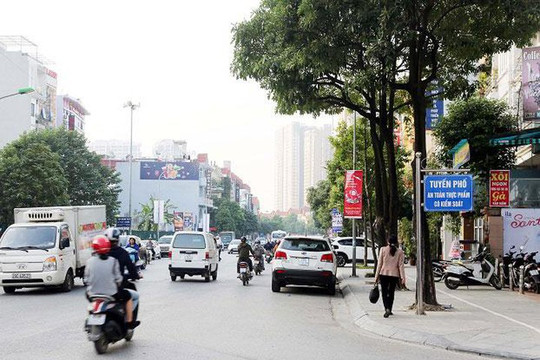 Xây dựng tuyến phố an toàn thực phẩm có kiểm soát tại phố Vũ Phạm Hàm