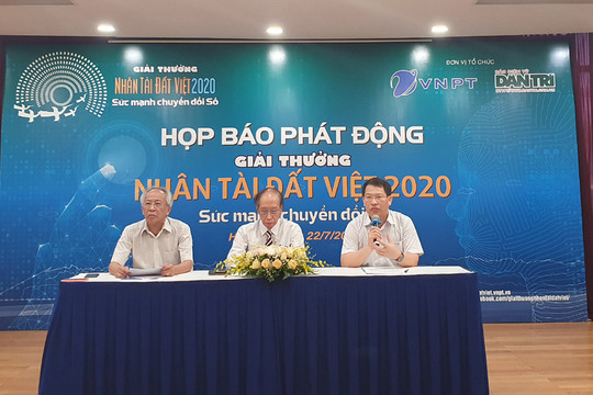 Giải thưởng Nhân tài Đất Việt 2020 hướng vào chuyển đổi số