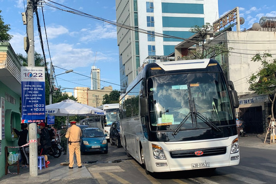 Đà Nẵng dừng toàn bộ hoạt động vận chuyển hành khách trong thành phố
