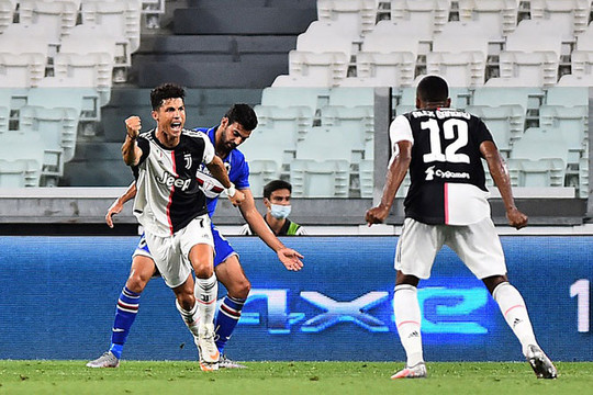 Ronaldo tỏa sáng giúp Juventus vô địch Serie A sớm 2 vòng