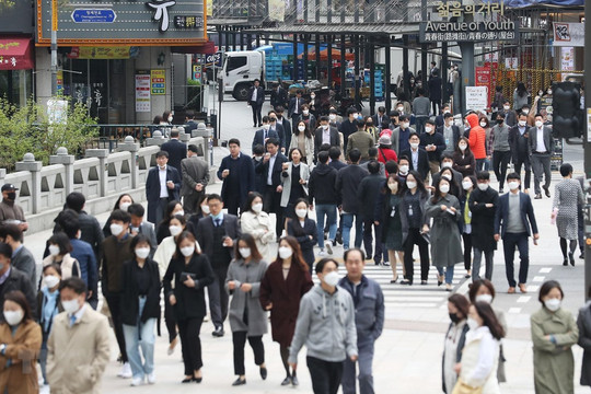 Dân số tự nhiên tại Hàn Quốc bắt đầu tăng trưởng âm