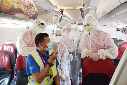 Vietjet tổ chức 4 chuyến bay hỗ trợ khách du lịch rời Đà Nẵng