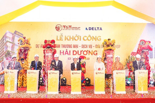 T&T Group khởi công xây dựng trung tâm thương mại tại thành phố Hải Dương