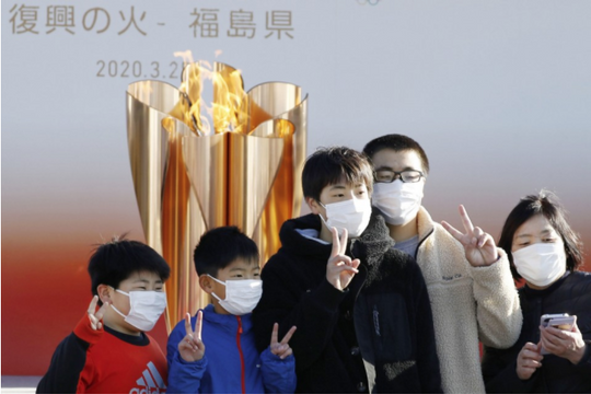 Giữ nguyên lễ rước đuốc truyền thống tại Olympic Tokyo 2020