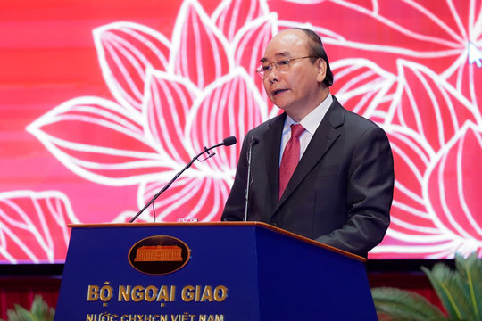 Thủ tướng nhấn mạnh ''5 nhiệm vụ'', ''3 thi đua'' để ''tiếng chiêng'' ngoại giao Việt Nam mạnh mẽ, vang xa