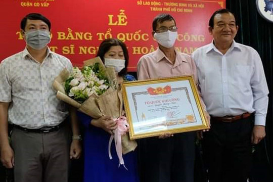 Thành phố Hồ Chí Minh: Hai hiệp sĩ bắt tội phạm được công nhận liệt sĩ
