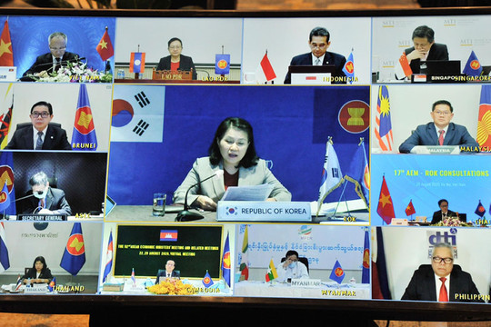 ASEAN - Hàn Quốc tiếp tục thúc đẩy tự do hóa thương mại, dịch vụ và đầu tư