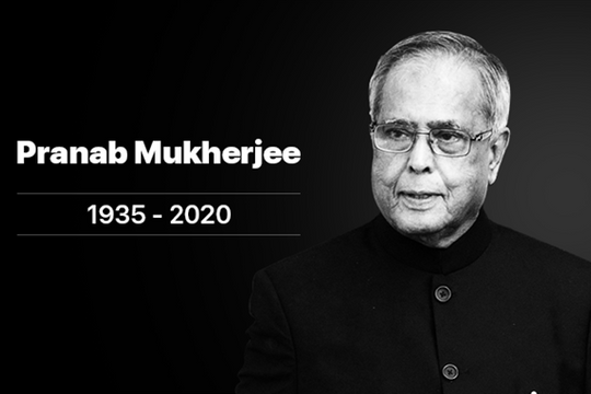 Điện chia buồn nguyên Tổng thống Ấn Độ Pranab Mukherjee từ trần