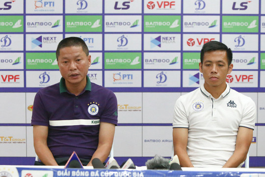 Huấn luyện viên Chu Đình Nghiêm: Hà Nội FC sẽ lấy tấn công bù phòng ngự