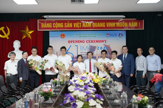 Sáu học sinh Việt Nam dự thi Olympic toán quốc tế