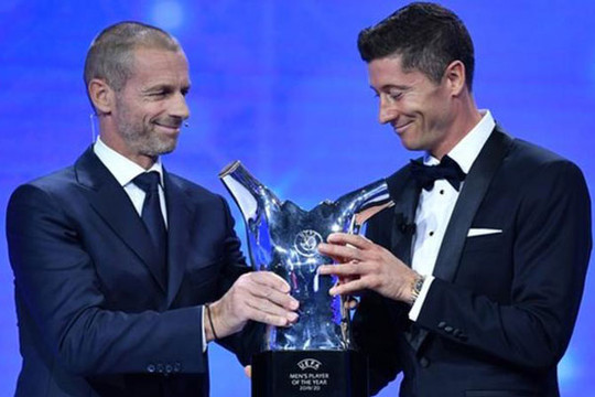 Xác định chủ nhân danh hiệu ''Cầu thủ xuất sắc nhất năm'' của UEFA