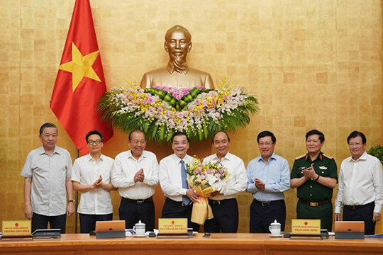 Thủ tướng chúc mừng đồng chí Chu Ngọc Anh nhận nhiệm vụ mới
