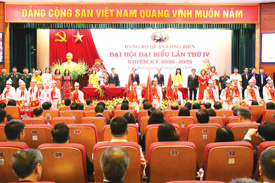 Đảng bộ quận Long Biên: Đích đến là nâng cao chất lượng đời sống người dân